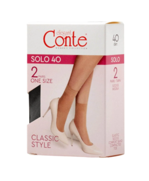 Носки женские  Solo 40  NATURAL  р.23-25  2пары