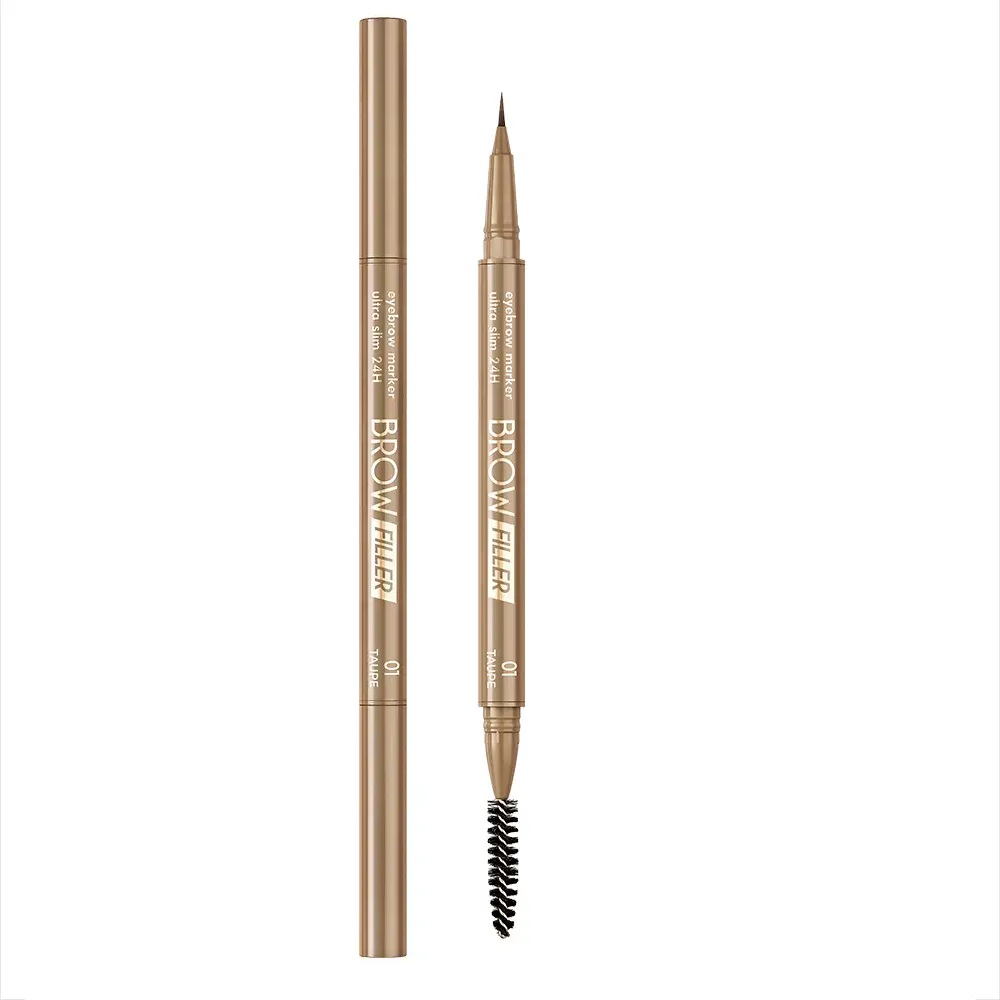 LV Маркер для бровей 01 Taupe FILLER Ultra slim 24H