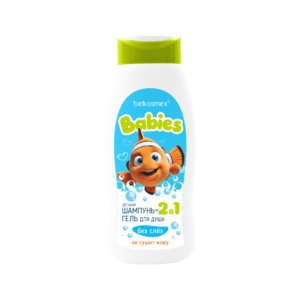 БК BABIES Детский шампунь-гель для душа 2в1  400г