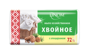 Мыло хозяйственное  "ХВОЙНОЕ"  72%   200 г