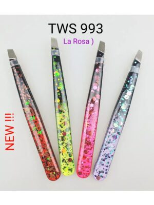 LR Пинцет для бровей  Арт.993  9см  цвет микс